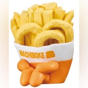 Mini French Fries and Onion Rings Figurine Trinket